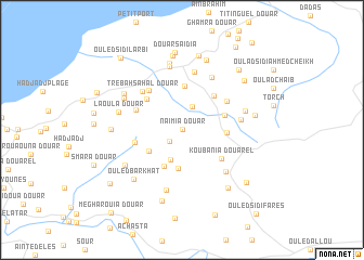 map of Douar Nʼaïmia